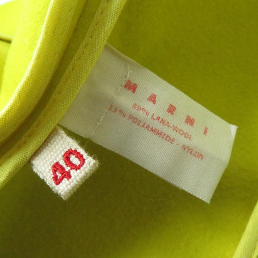 美品☆正規品 MARNI マルニ Aライン ダブルブレスト デザイン 