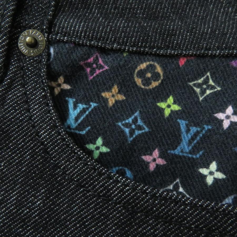 美品☆正規品 LOUIS VUITTON ルイヴィトン ロゴボタン付き モノグラム 