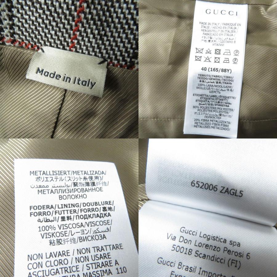 GUCCI 未使用品☆正規品 グッチ 2021年 652006 グレンチェック柄 GUCCI 未使用品☆正規品 グッチ 2021年 652006 グレンチェック柄