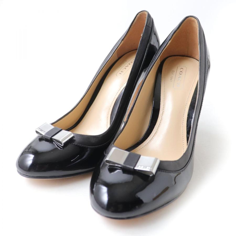 コーチ COACH パンプス 黒 37 - 通販 - nickhealey.co.uk