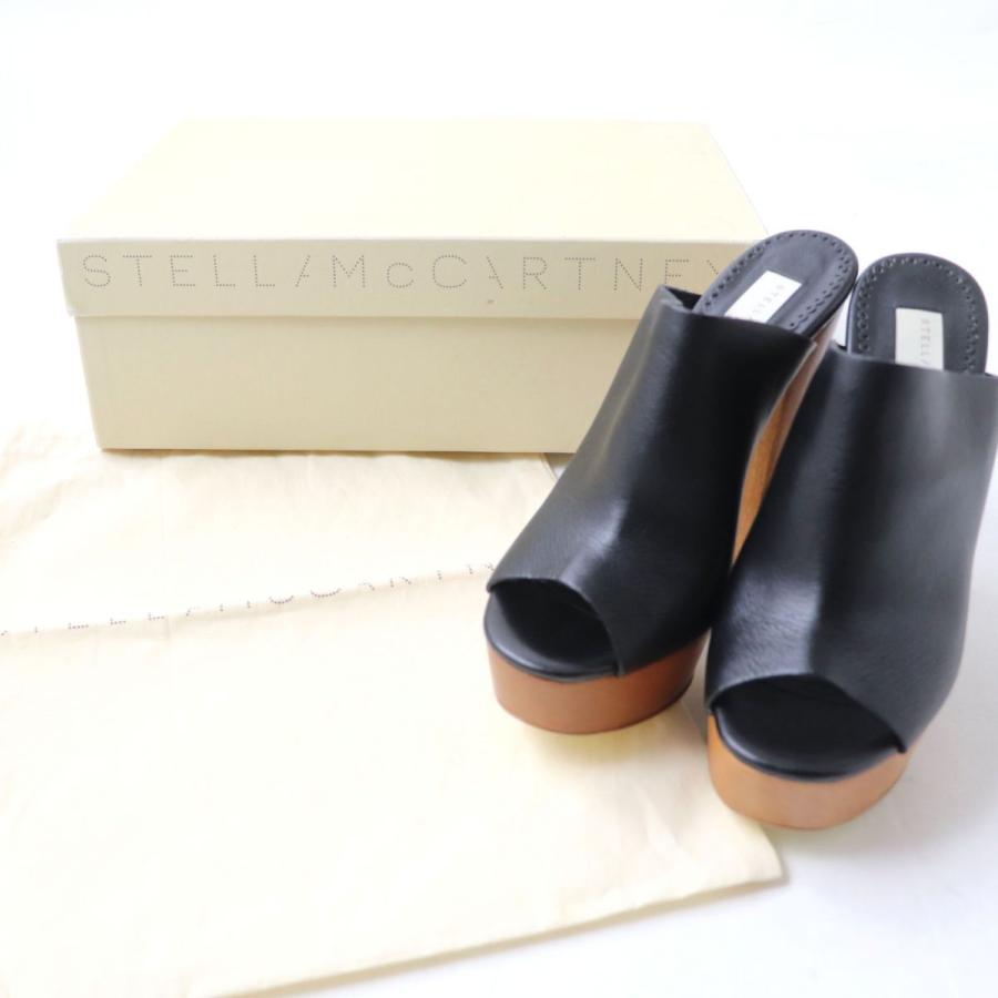 極美品☆Stella McCartney ステラマッカートニー オープントゥ チャン 