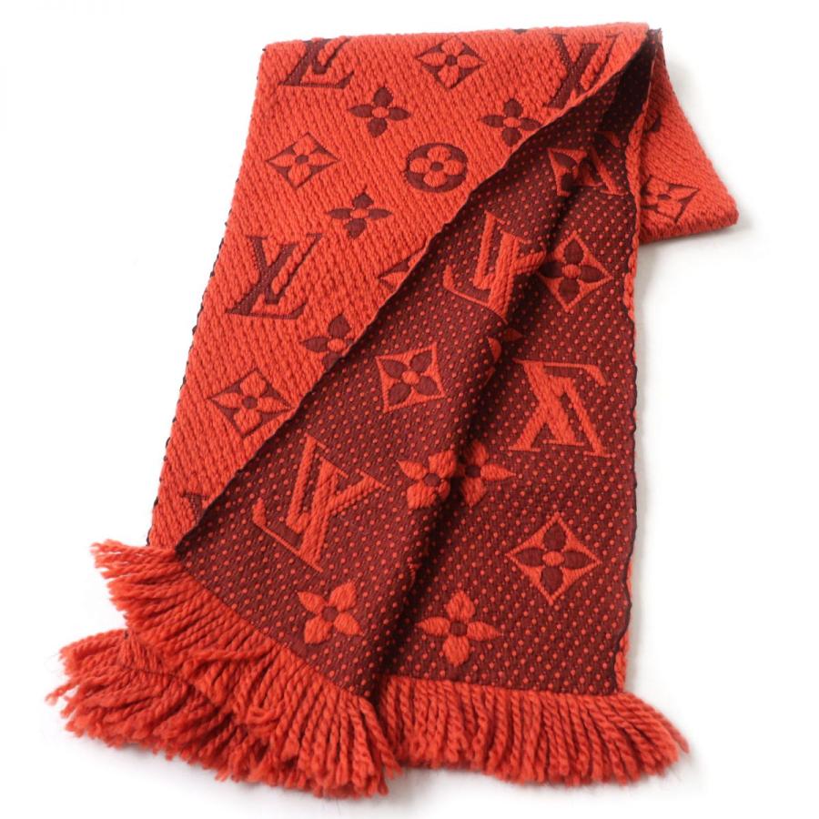 美品☆LOUIS VUITTON ルイヴィトン M75095 エシャルプ ロゴマニア  