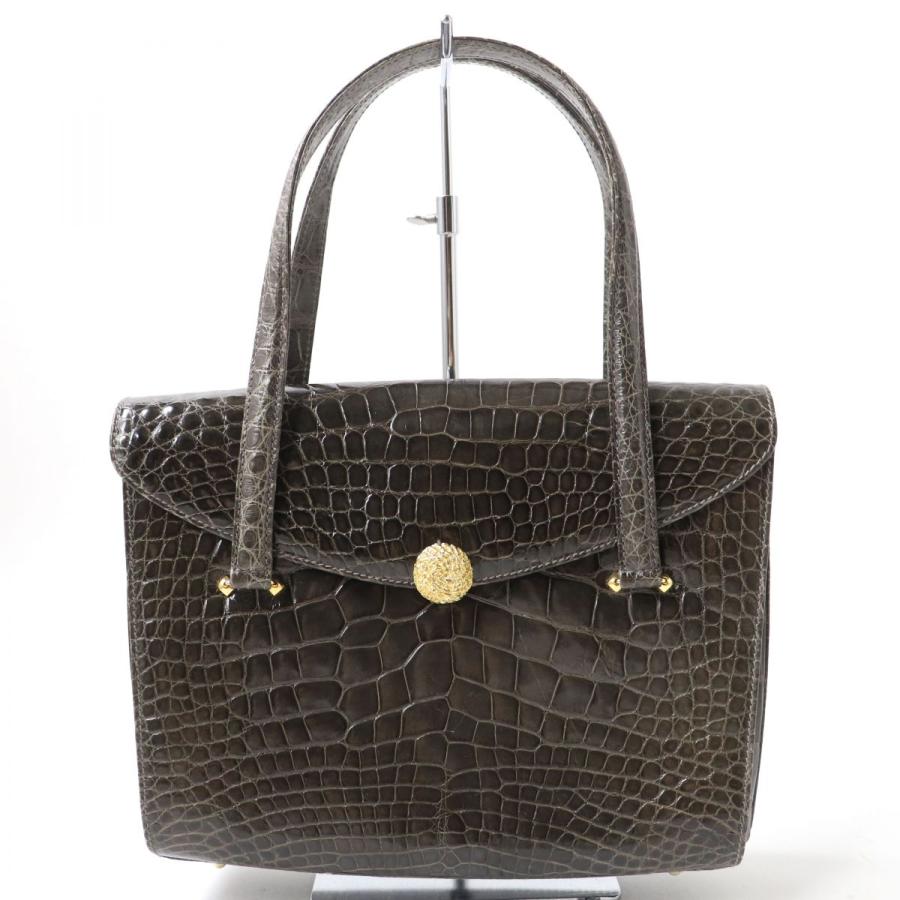 JARDIN DES SACS 】イタリア製 クロコ（イタリア製【JARDIN DES SACS 