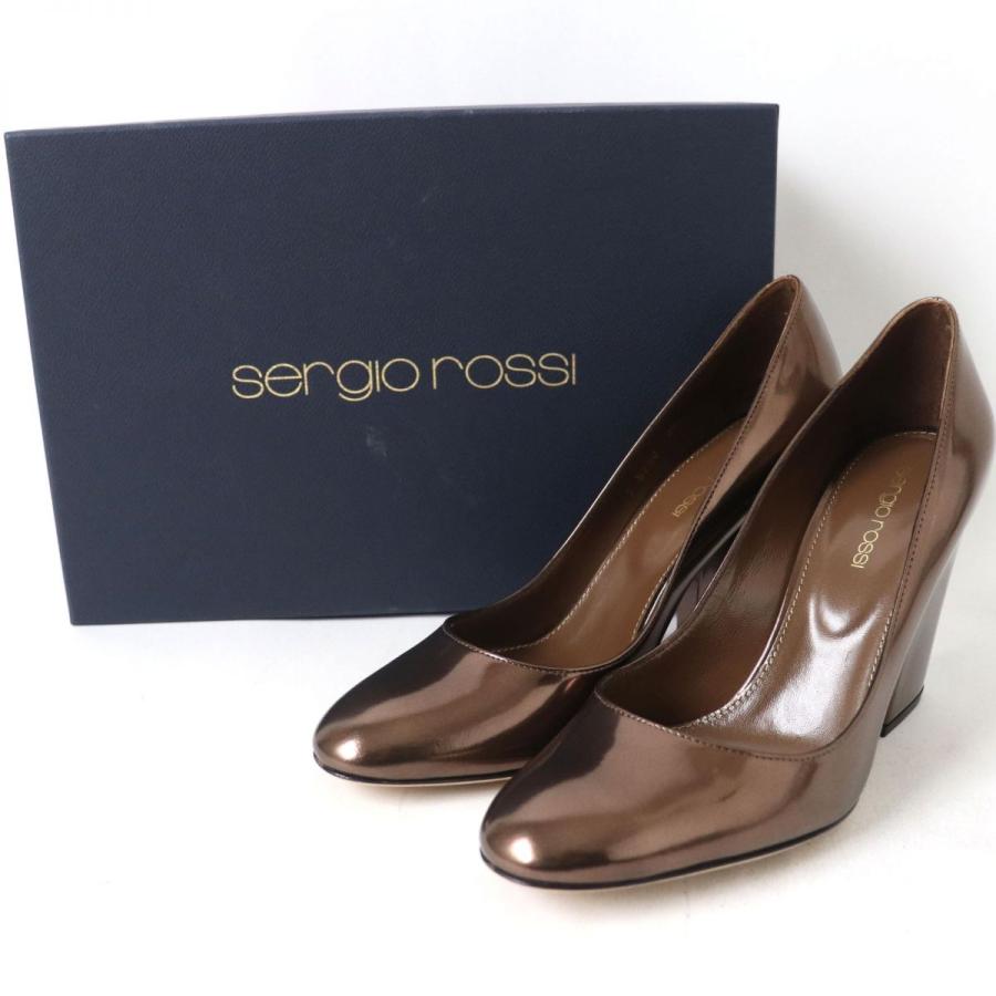 Sergio rossi 未使用品☆Sergio Rossi セルジオロッシ チャン Sergio rossi 未使用品☆Sergio Rossi セルジオロッシ チャン