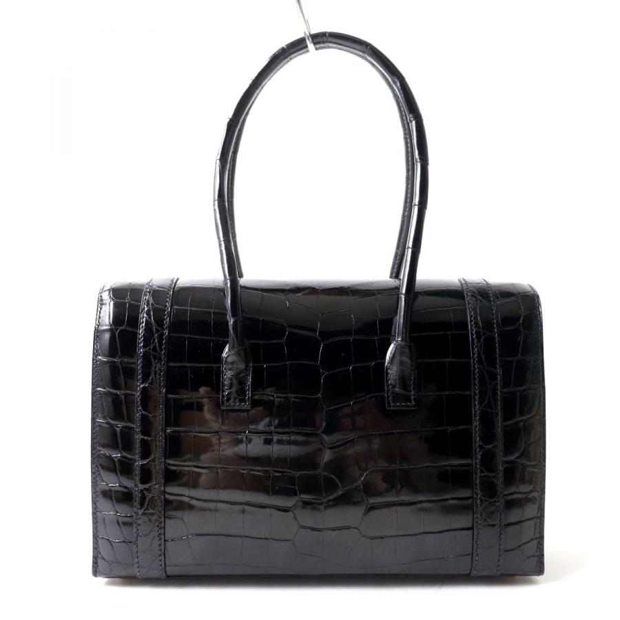 美品◎希少 HERMES エルメス ドラッグ 27 ニロティカス クロコダイル 