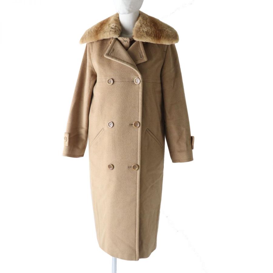 MAX MARA マニュエラコート 40 キャメル ベルト 白タグ イタリア製