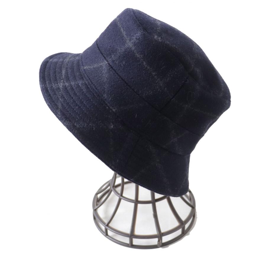 ★新品未使用★ HERMES★エルメス★MOTSCH ★バケット★size58★ HERMES バケットハット motsch社製 ブラック ユニセックス