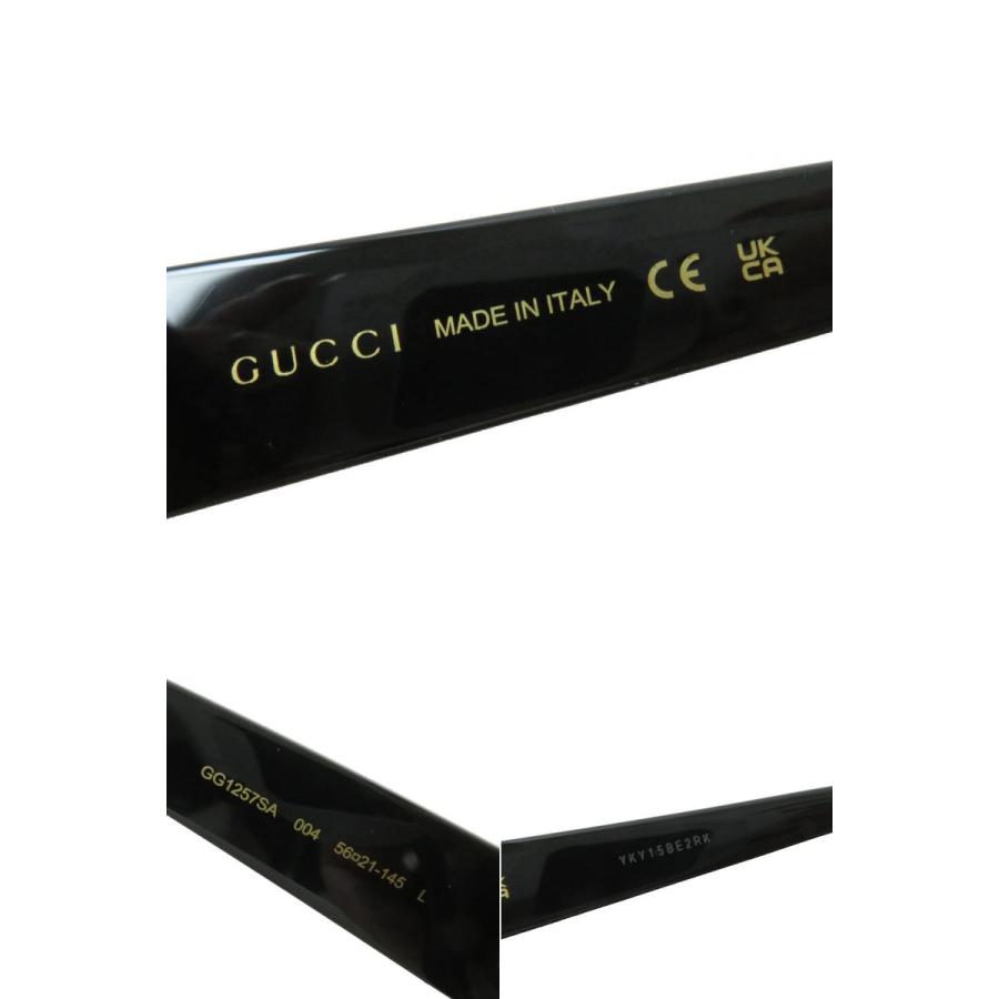 極美品◎伊製 定44000円 グッチ GG1257SA インターロッキングG ジオ