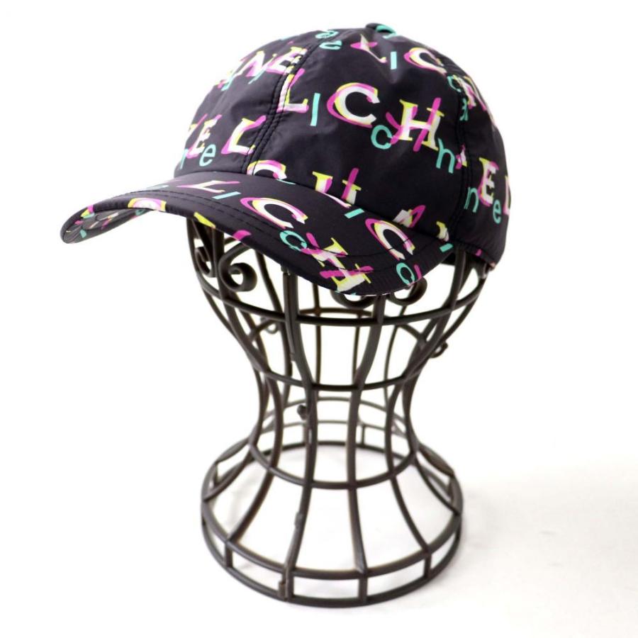 未使用品 正規品 Chanel シャネル 19p レディース ココマークボタン付き ロゴ総柄 キャップ 帽子 マルチカラー タグ付き イタリア製 M03 St10506 02805 Greenヤフーショッピング店 通販 Yahoo ショッピング
