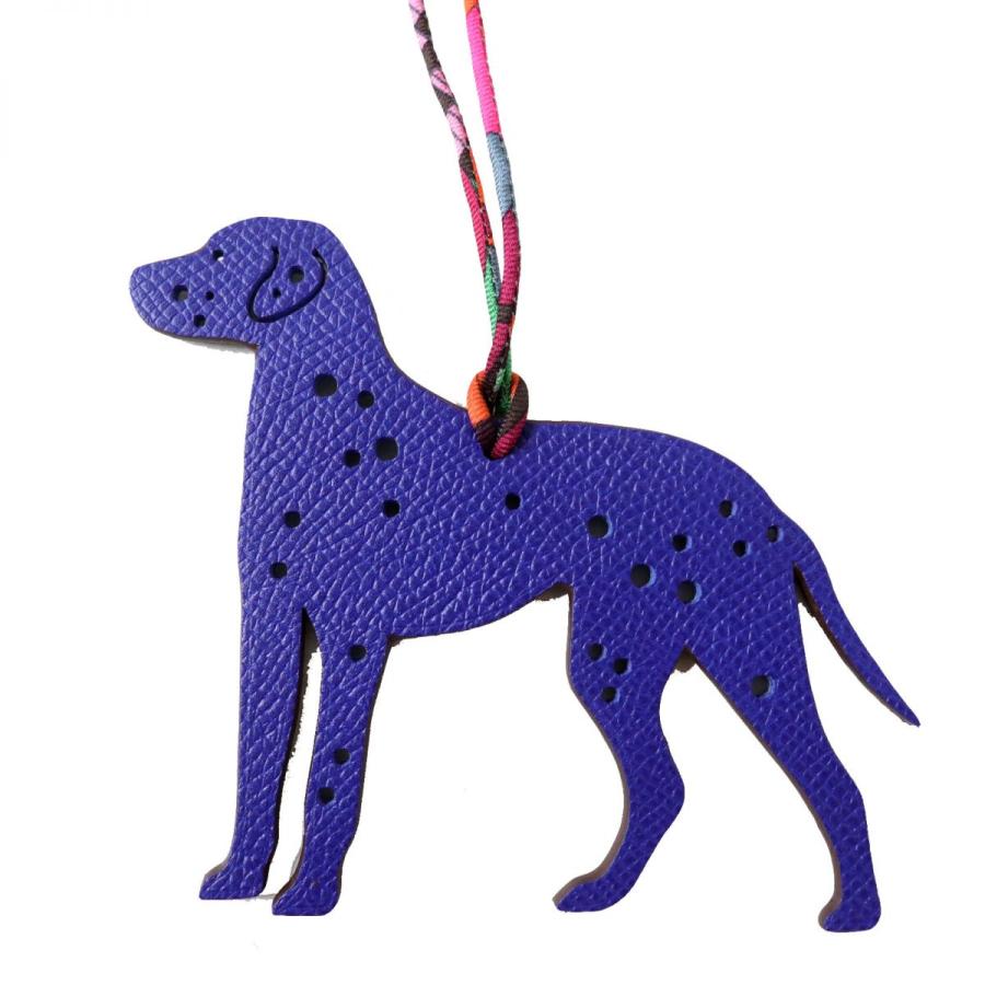 極美品◎仏製 HERMES エルメス プティアッシュ ダルメシアン チャーム