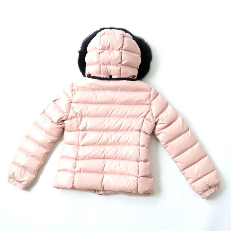 MONCLER - 美品◎18-19AW MONCLER モンクレール BADY FUR バディファー キッズ ブルーFOX×ワッペン×フード付き ダウンジャケット ピンク 140cm MONCLER 美品◎18-19AW モンクレール BADY FUR バディファー