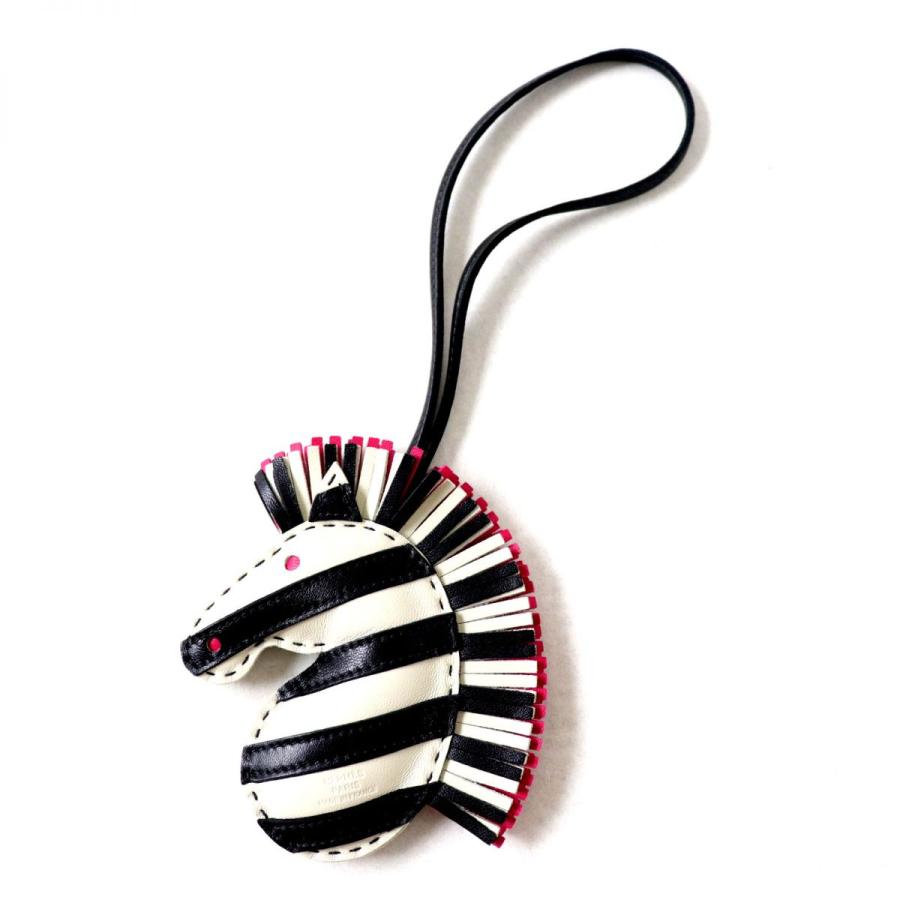 未使用◎仏製 HERMES エルメス バッグチャーム ジージーサバンナ