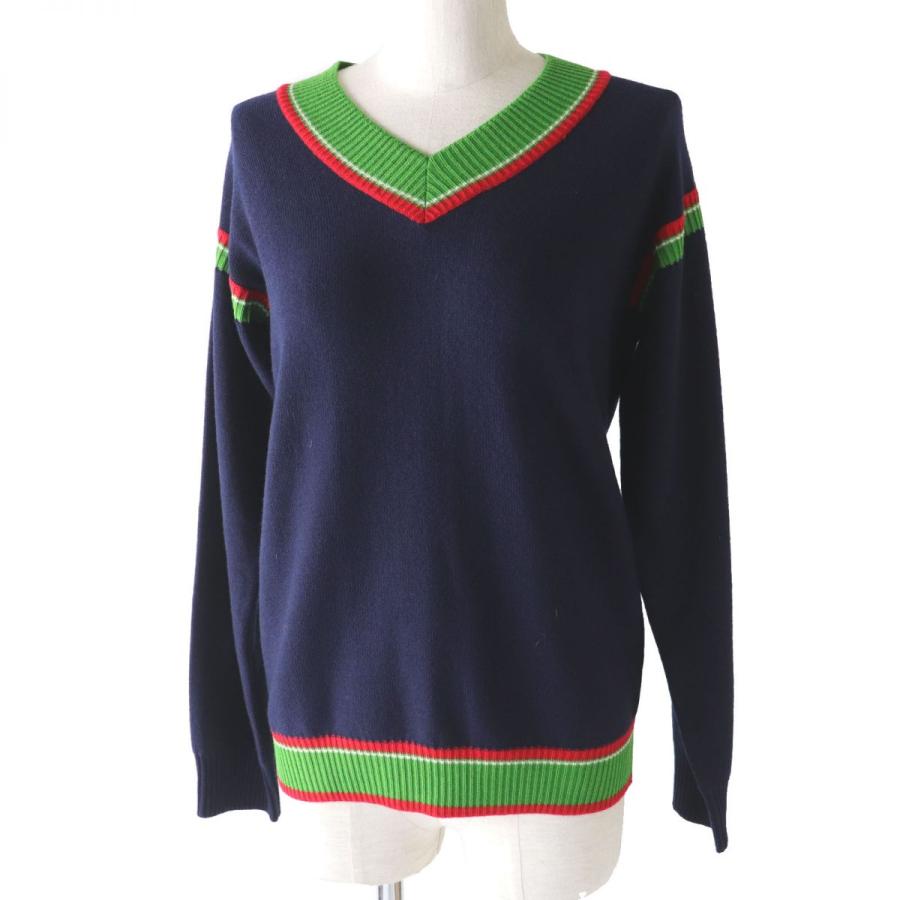 イタリア製 GUCCI KIDS クルーネック マルチカラー セーター library