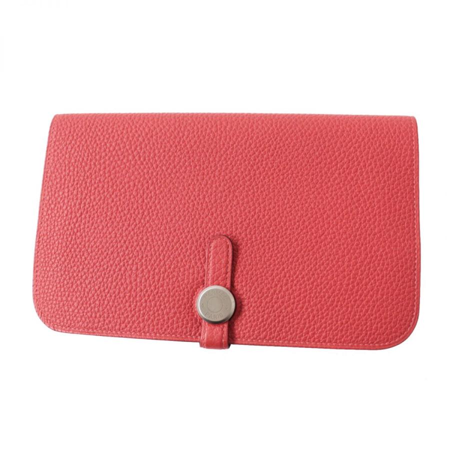 美品◎フランス製 HERMES エルメス ドゴン GM ロングウォレット／長 
