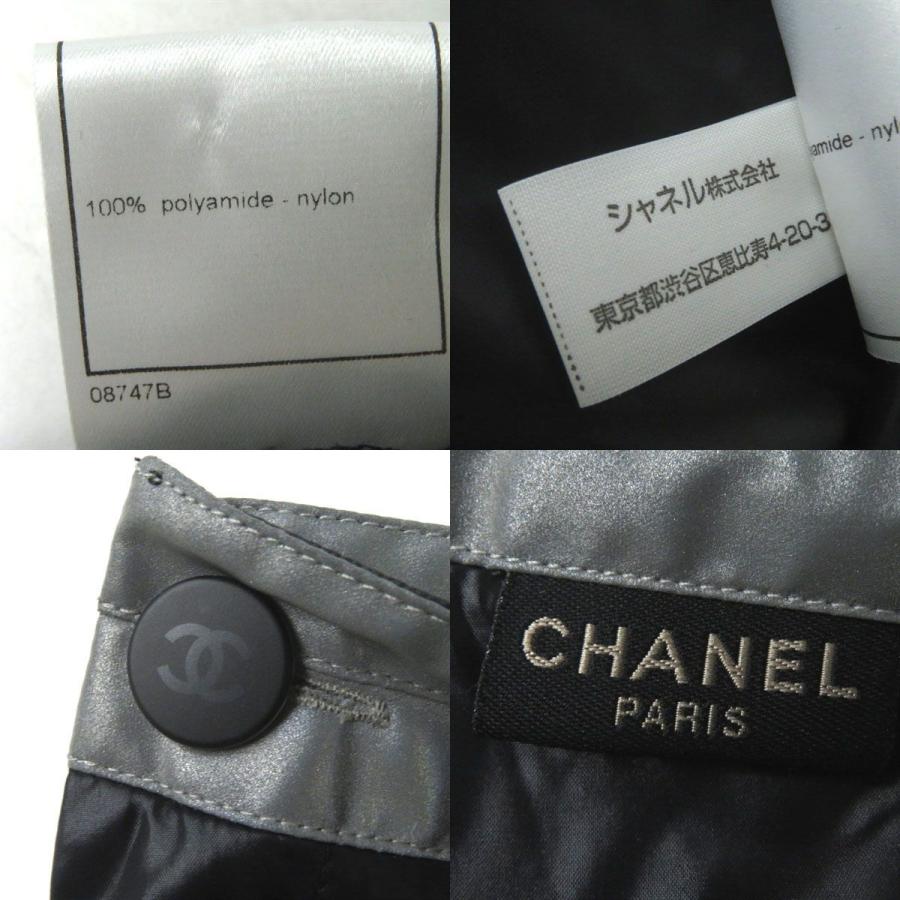 美品◎正規品 伊製 CHANEL シャネル 99P P13098 レディース バイカラー 
