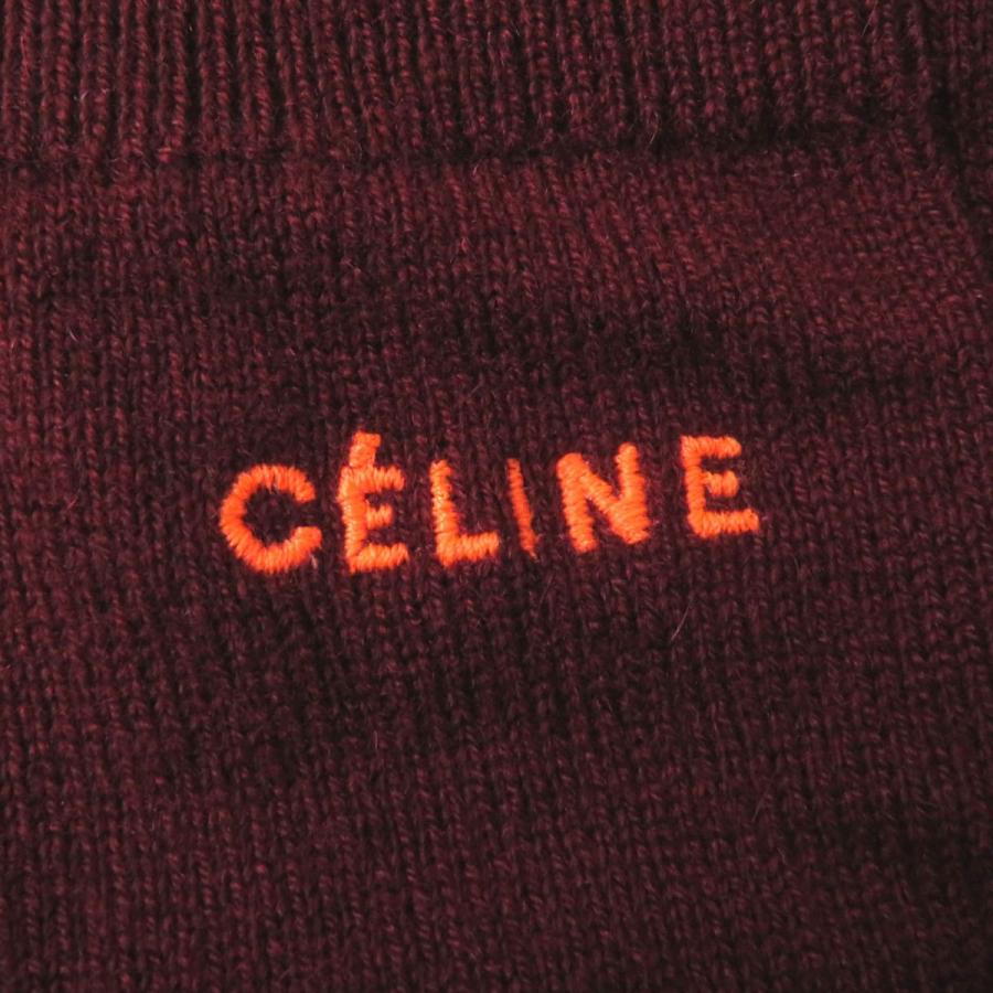 美品◎正規品 伊製 CELINE セリーヌ 25L255979 レディース カシミヤ100 