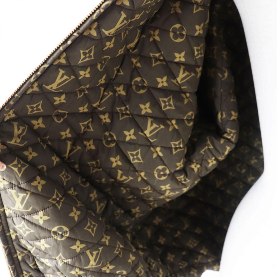 未使用◎正規品 23年 LOUIS VUITTON ルイヴィトン 1AAWP7 モノグラム フィーデッドパーカー／ブルゾン 黒 36 ハンガー・ガーメント・タグ付｜brand-td-store｜05