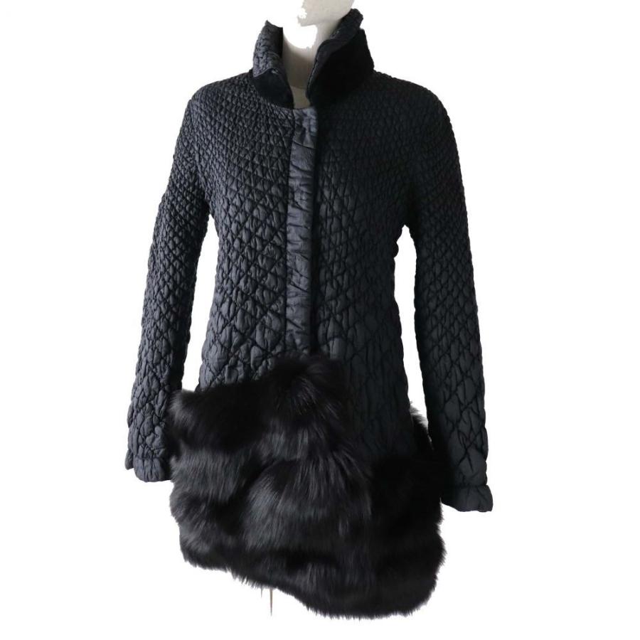Greenヤフーショッピング店の美品 毛皮 Ermanno Scervino エルマノシェルビーノ レディース 美シルエット 裾フォックスファー 中綿 キルティングコート ブラック 42 M11 St 2278ならyahoo ショッピング ランキングや口コミも豊富なネット