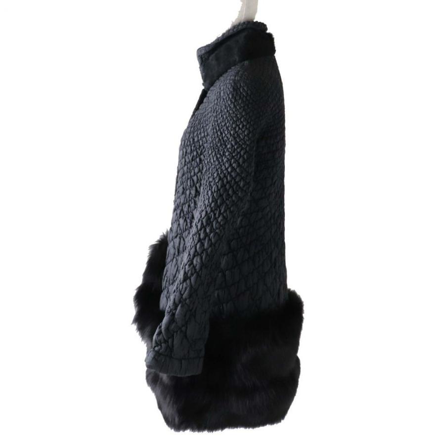 Greenヤフーショッピング店の美品 毛皮 Ermanno Scervino エルマノシェルビーノ レディース 美シルエット 裾フォックスファー 中綿 キルティングコート ブラック 42 M11 St 2278ならyahoo ショッピング ランキングや口コミも豊富なネット