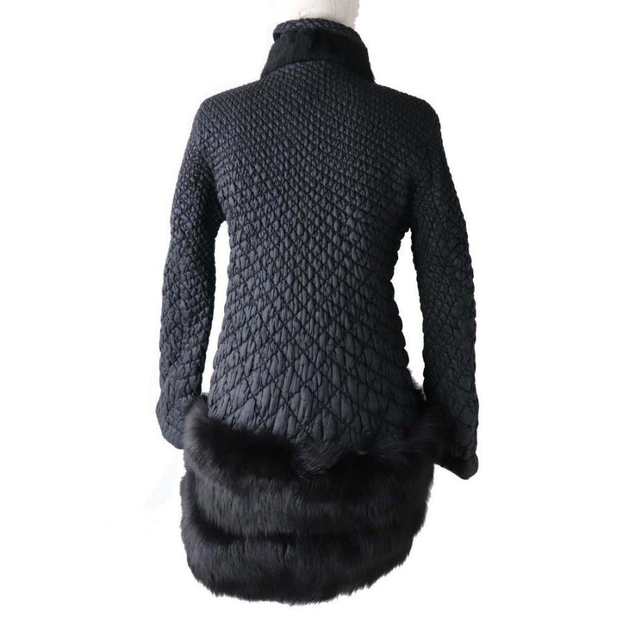 Greenヤフーショッピング店の美品 毛皮 Ermanno Scervino エルマノシェルビーノ レディース 美シルエット 裾フォックスファー 中綿 キルティングコート ブラック 42 M11 St 2278ならyahoo ショッピング ランキングや口コミも豊富なネット