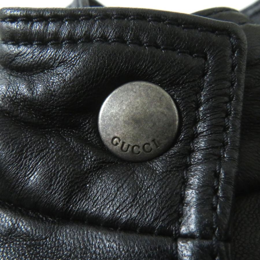 美品◎正規品 イタリア製 GUCCI グッチ 290487 レディース ラムスキン 