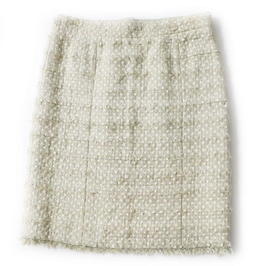 CHANEL シャネル正規品ツイードスカート38