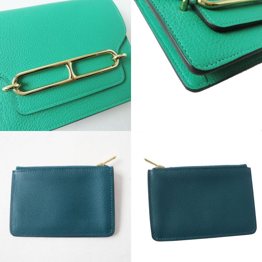 HERMES 極美品◎フランス製 エルメス ルリ スリム コンパクト HERMES 極美品◎フランス製 エルメス ルリ スリム コンパクト