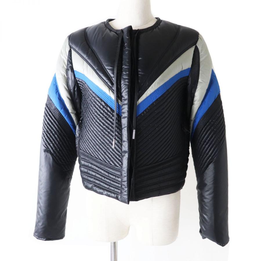 LOUIS VUITTON - 極美品◎正規品 イタリア製 LOUIS VUITTON ルイヴィトン FEJA77ASQ レディース ショートダウンフィルジャケット／ブルゾン ブラック 38 LOUIS VUITTON 極美品◎正規品 イタリア製 ルイヴィトン