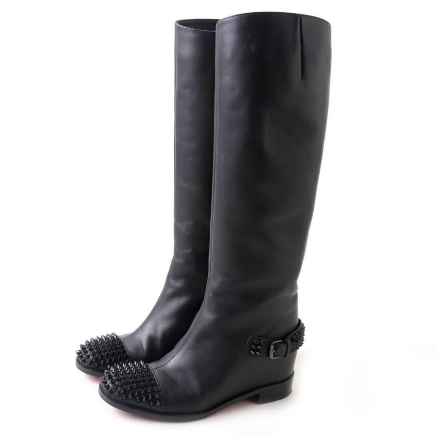 美品◎伊製 Christian louboutin クリスチャンルブタン EGOUTINA FLAT  