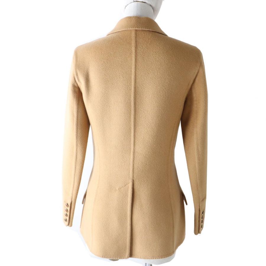 クーポン ダブルフェイス レザーボタン付き レディース エルメス Hermes 極美品 フランス製 キャメル100 シンプル 36 キャメル ジャケット ジャケット 上着 Daisenkaku Or Jp