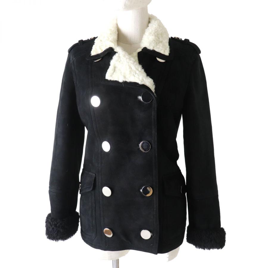 GUCCI ファー付ムートンコート