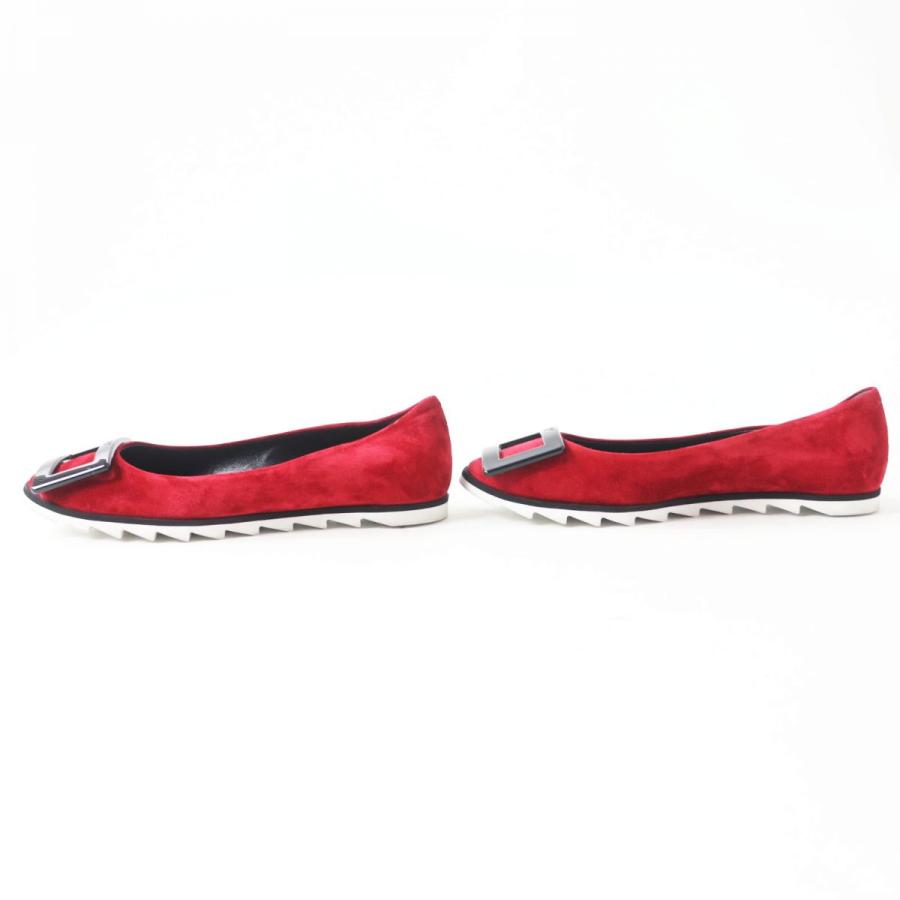 美品◎伊製 Roger Vivier ロジェ ヴィヴィエ VIV GOMMETTE スクエア 