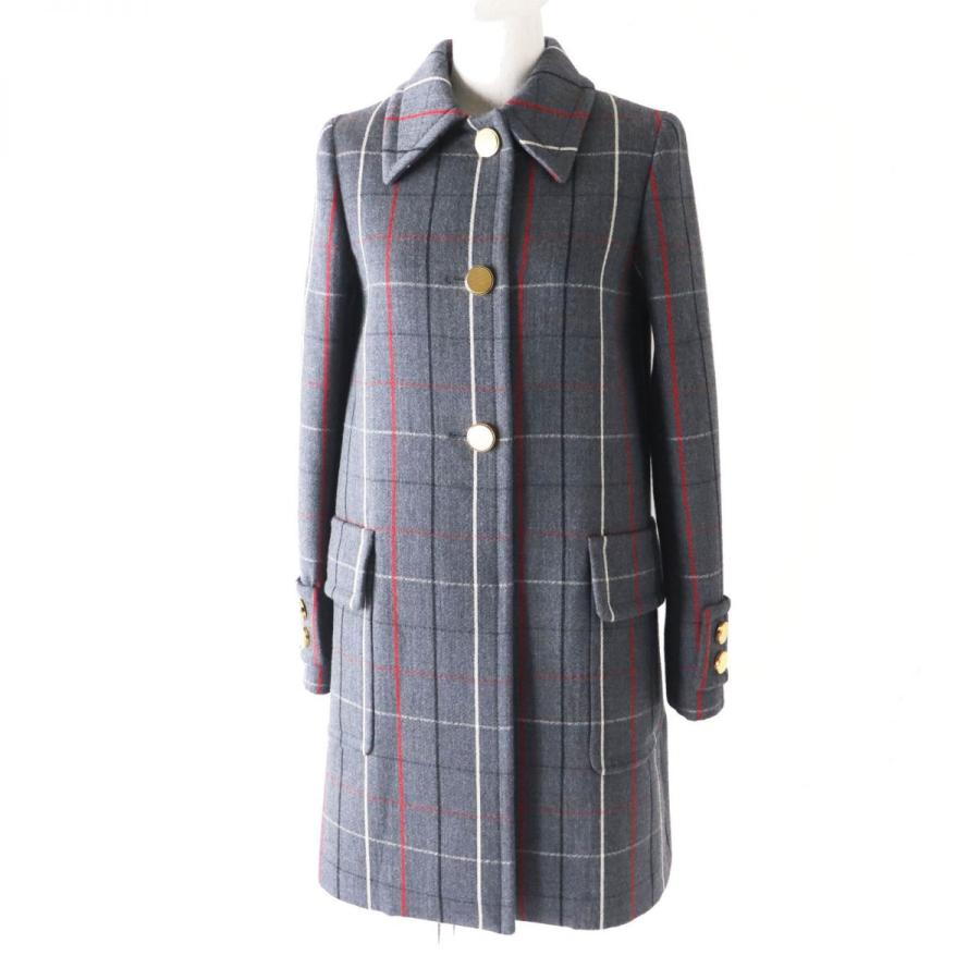 極美品◎正規品 イタリア製 MIUMIU ミュウミュウ MS1455 レディース 金 