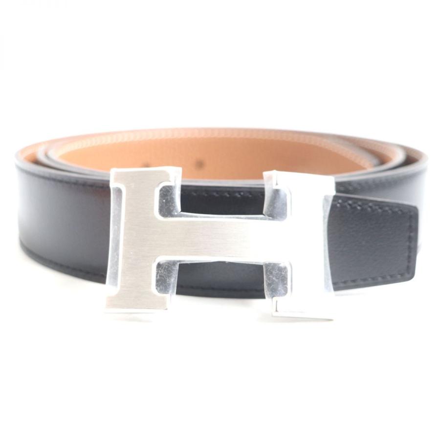 未使用品▼HERMES エルメス コンスタンス/Hロゴバックル リバーシブル レザーベルト ブラック×ブラウン 100 メンズ 仏製 Y刻印  箱・袋付き :p02-st30217-51216:GREENヤフーショッピング店 - 通販 - Yahoo!ショッピング