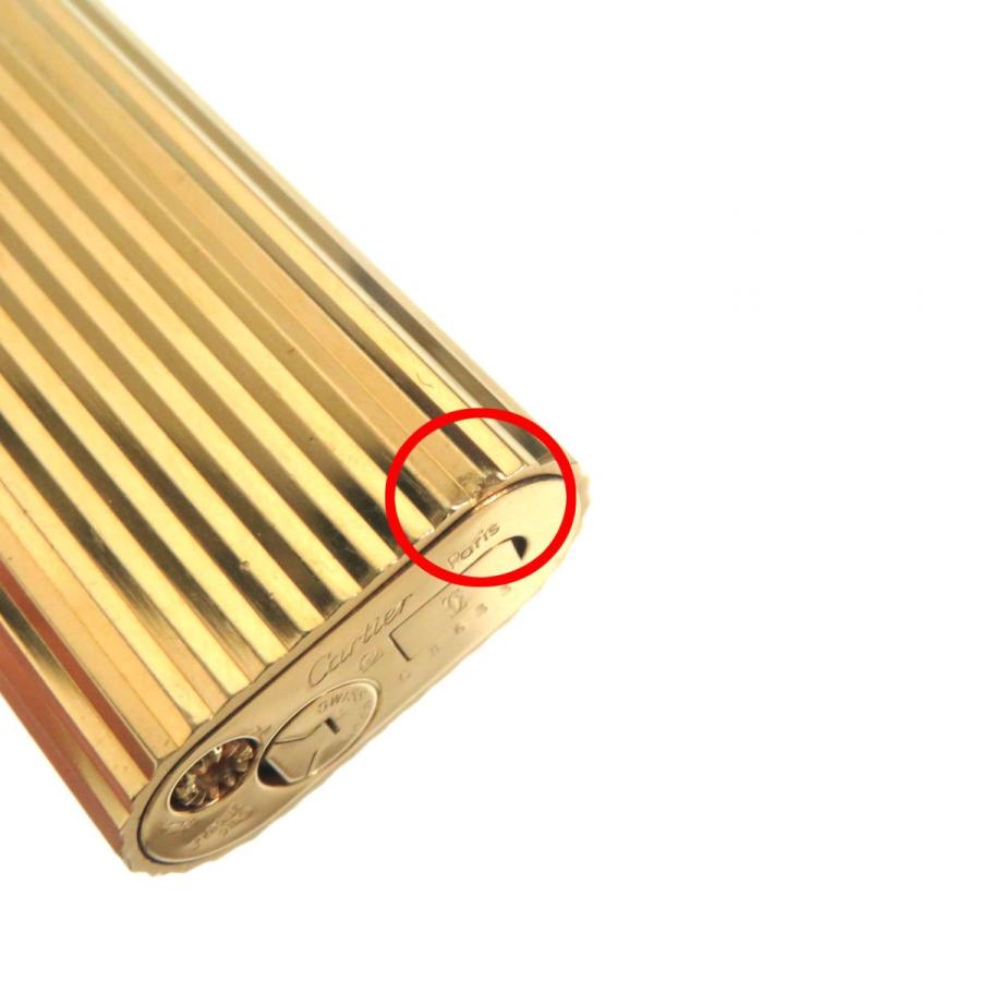 Cartier 美品▽Cartier カルティエ オーバル 新型 ストライプ柄 Cartier 美品▽Cartier カルティエ オーバル 新型 ストライプ柄