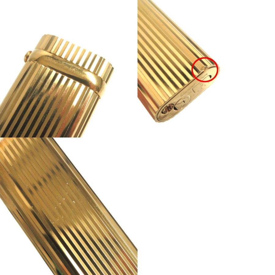 Cartier 美品▽Cartier カルティエ オーバル 新型 ストライプ柄 Cartier 美品▽Cartier カルティエ オーバル 新型 ストライプ柄