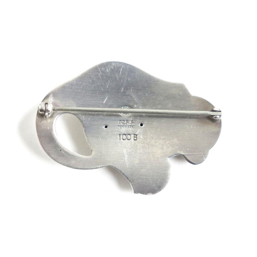 美品 ジョージジェンセン ブローチ 100B スズラン シルバー 925 Georg Jensen】ジョージジェンセン スズラン ブローチ