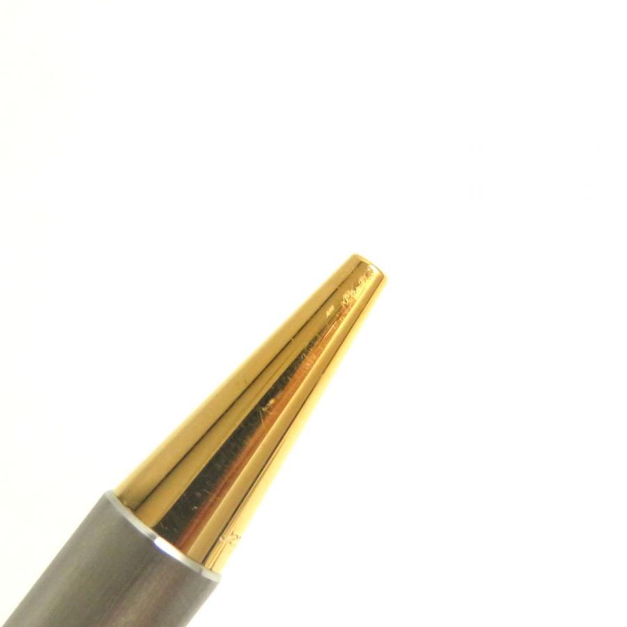 美品□Cartier カルティエ サントス ドゥ カルティエ ロゴ入り ツイスト式 ボールペン ステーショナリー シルバー メンズ 筆記確認済み Cartier（カルティエ） 美品□Cartier サントス ドゥ ロゴ入り