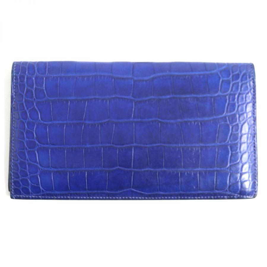 良品▽HERMES エルメス MC2 フレミング アリゲーター クロコダイル