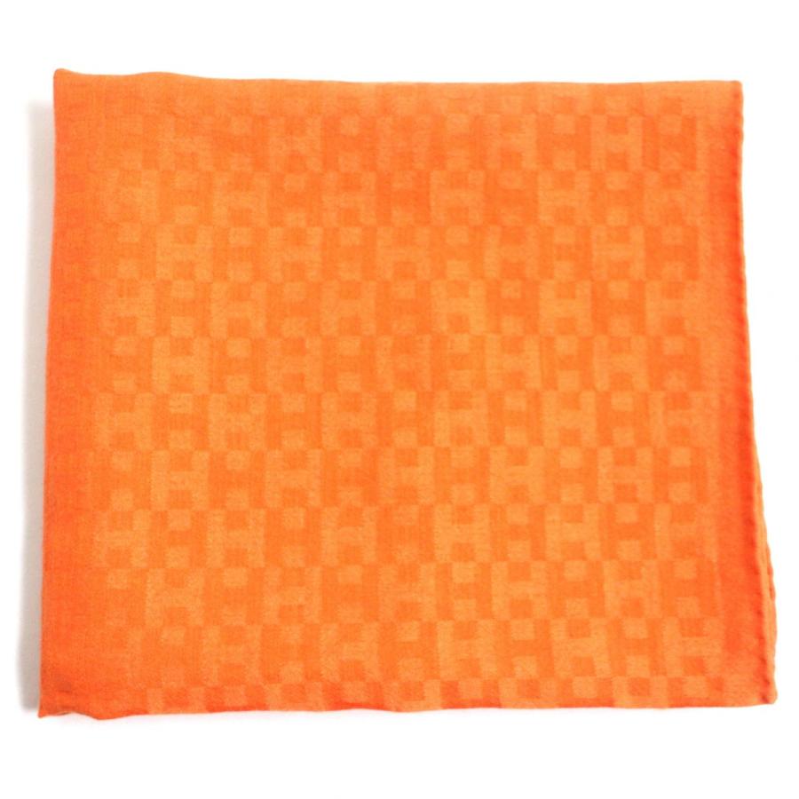 美品▽HERMES エルメス H柄 カシミヤ×シルク 大判ストール/ショール オレンジ フランス製 :p05-st20204-08481:GREENヤフーショッピング店 - 通販 - Yahoo!ショッピング 美品▽HERMES エルメス H柄 カシミヤ×シルク 大判ストール/ショール オレンジ フランス製 :p05-st20204-08481:GREENヤフーショッピング店 - 通販 - Yahoo!ショッピング