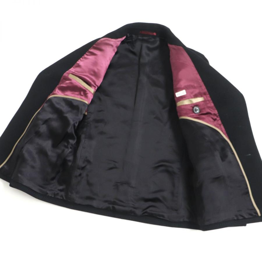 美品▽Paul Smith ポールスミス メルトン生地 ウール100% Pコート