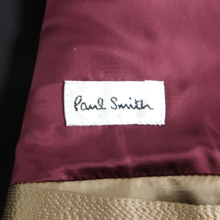 美品▽Paul Smith ポールスミス メルトン生地 ウール100% Pコート