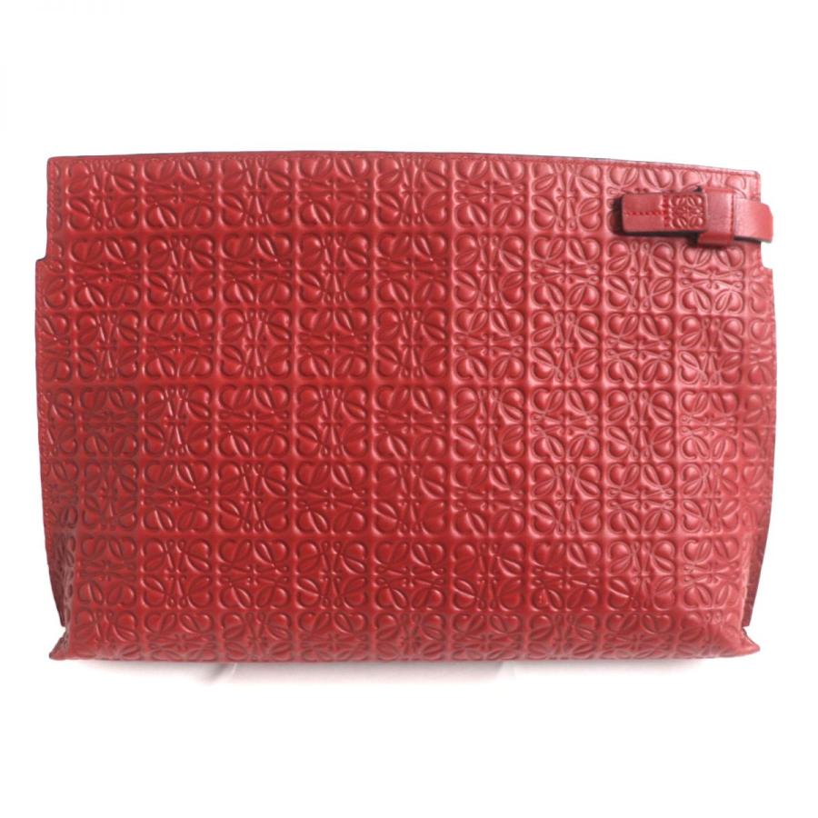 LOEWE 極美品▽LOEWE ロエベ リピート アナグラム レザー LOEWE 極美品▽LOEWE ロエベ リピート アナグラム レザー