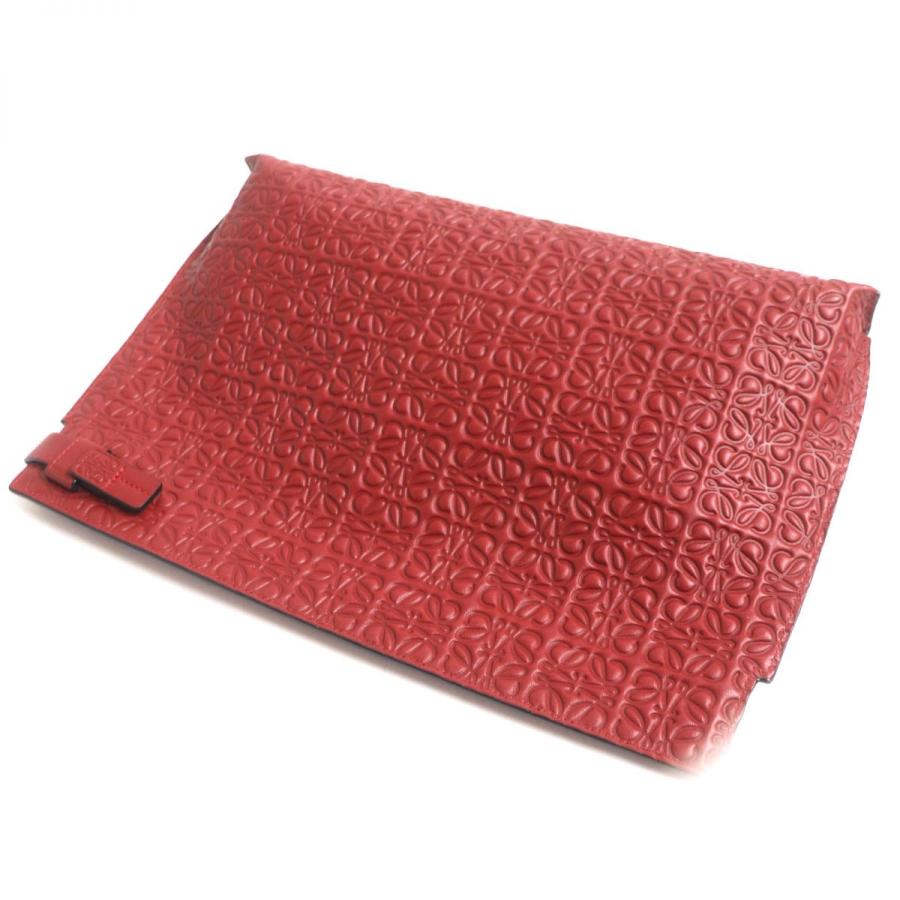 LOEWE 極美品▽LOEWE ロエベ リピート アナグラム レザー LOEWE 極美品▽LOEWE ロエベ リピート アナグラム レザー