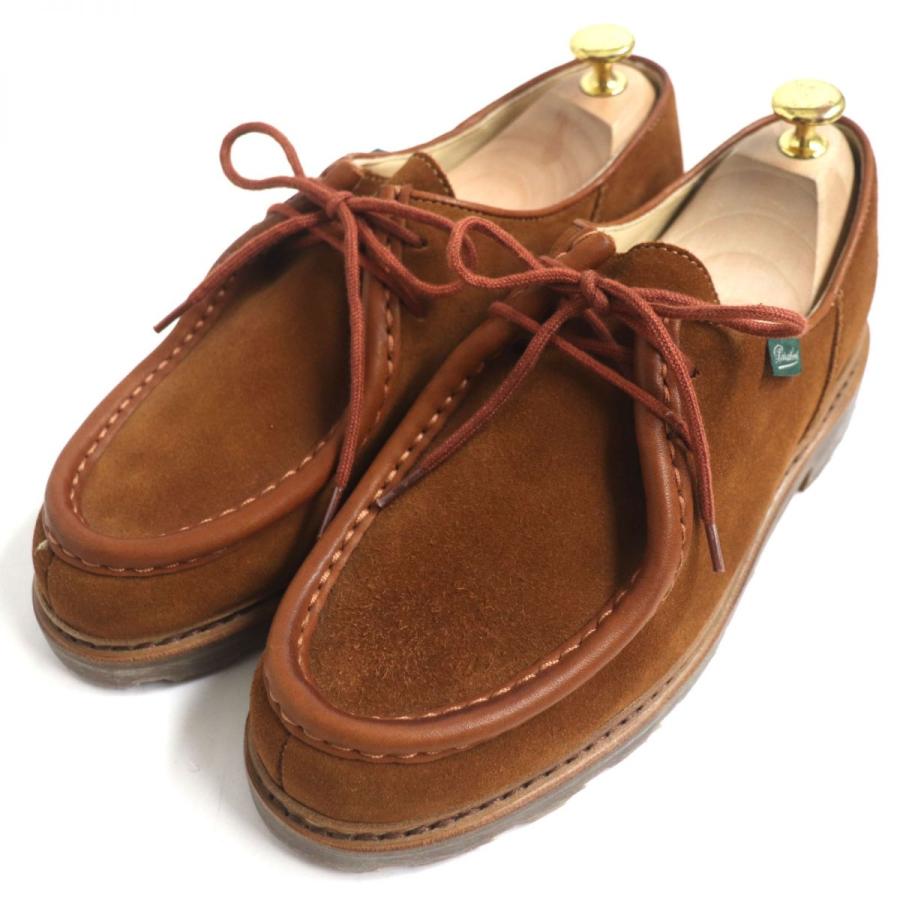 未使用品▽Paraboot パラブーツ ミカエル スウェードレザー チロリアン 