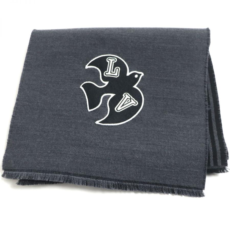 極美品▽22AW ルイヴィトン M77944 エシャルプ LVハーモニー  