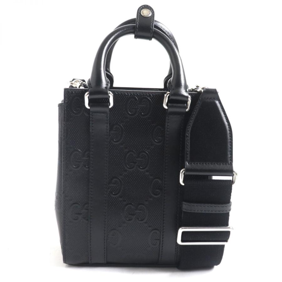GUCCI 美品▽GUCCI グッチ 696010 GGエンボス 2WAY レザー GUCCI 美品▽GUCCI グッチ 696010 GGエンボス 2WAY レザー