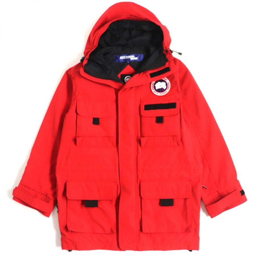 極美品▽カナダグース×ジャンヤワタナベ 4181MJW ロゴワッペン付き 