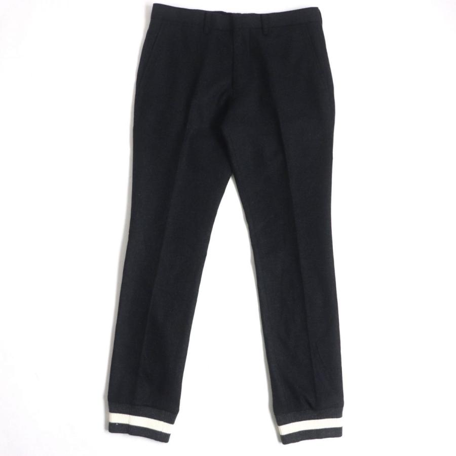 極美品▽junhashimoto ジュンハシモト ノータック カシミヤ混 