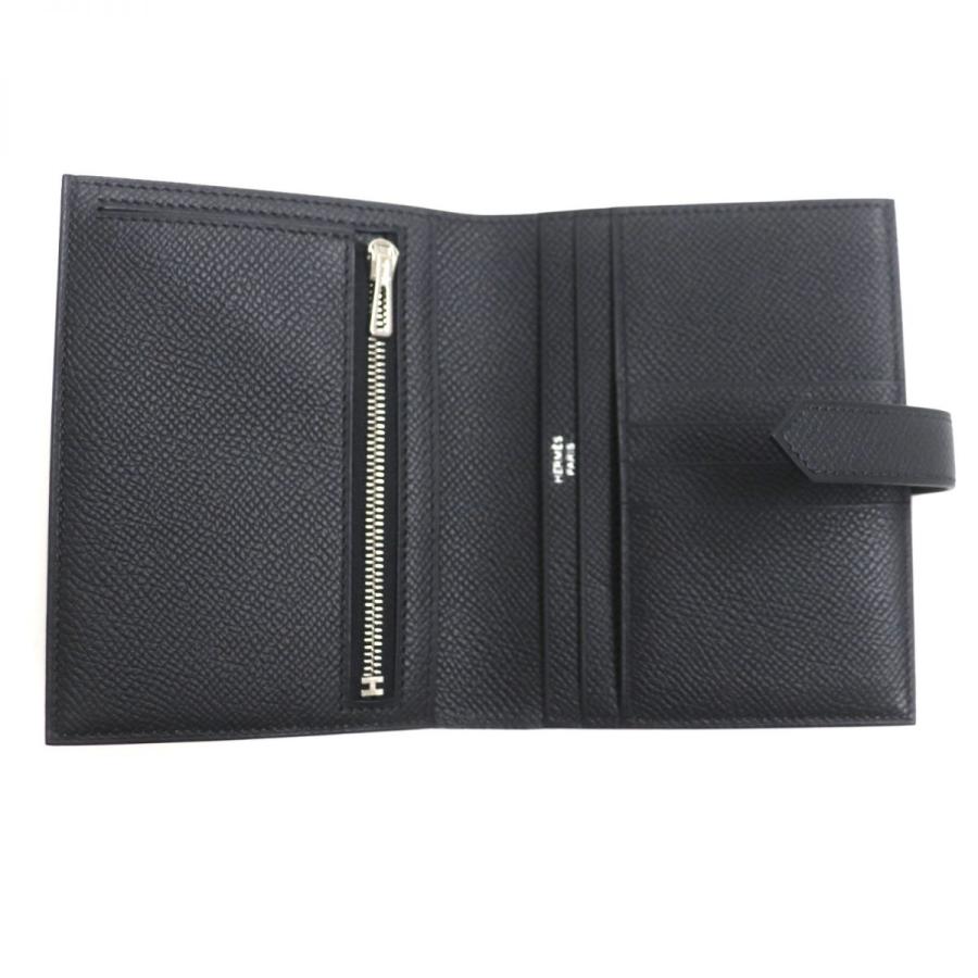 未使用品▽HERMES エルメス ベアンコンパクト Hロゴ ヴォーエプソン 